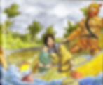 Sacajawea in boat